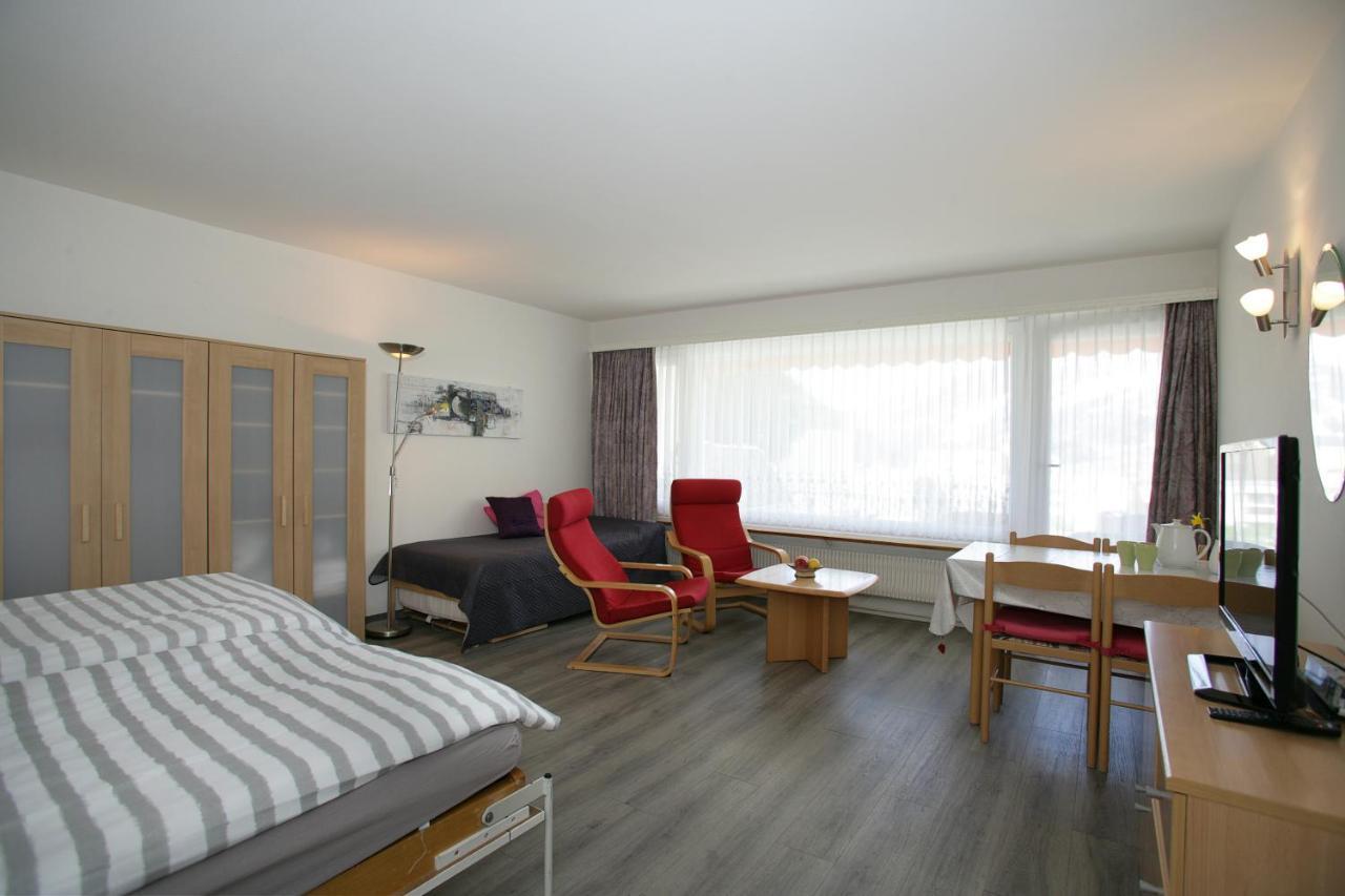 Apartments Haus Quelle Leukerbad Luaran gambar