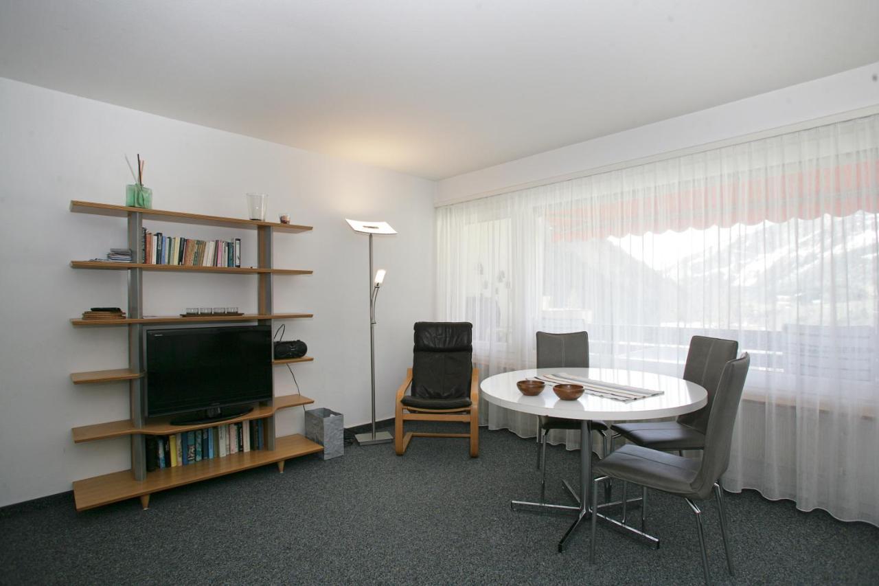 Apartments Haus Quelle Leukerbad Luaran gambar