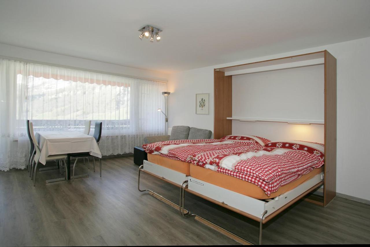 Apartments Haus Quelle Leukerbad Luaran gambar