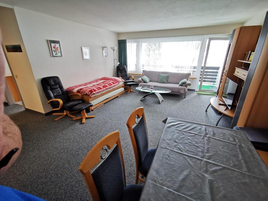 Apartments Haus Quelle Leukerbad Luaran gambar