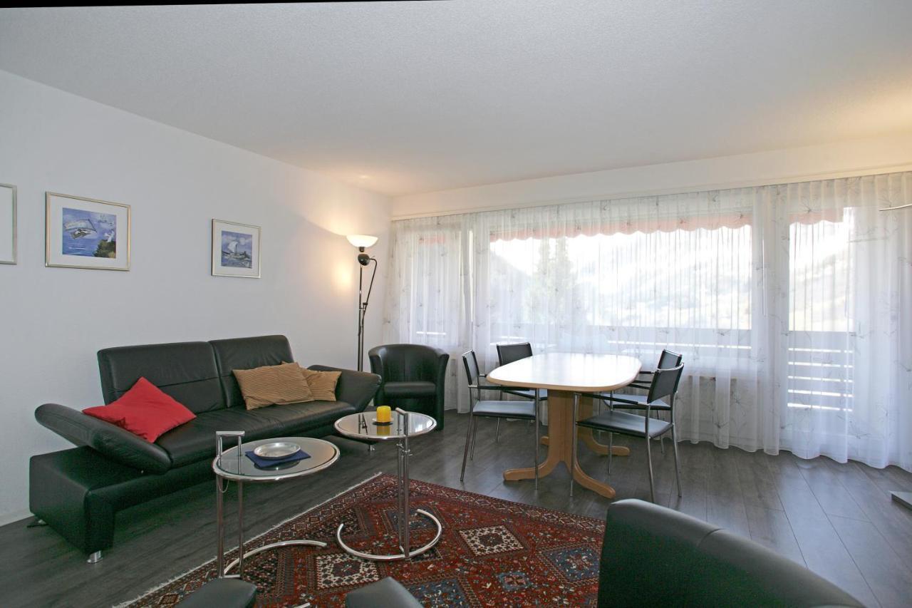 Apartments Haus Quelle Leukerbad Luaran gambar