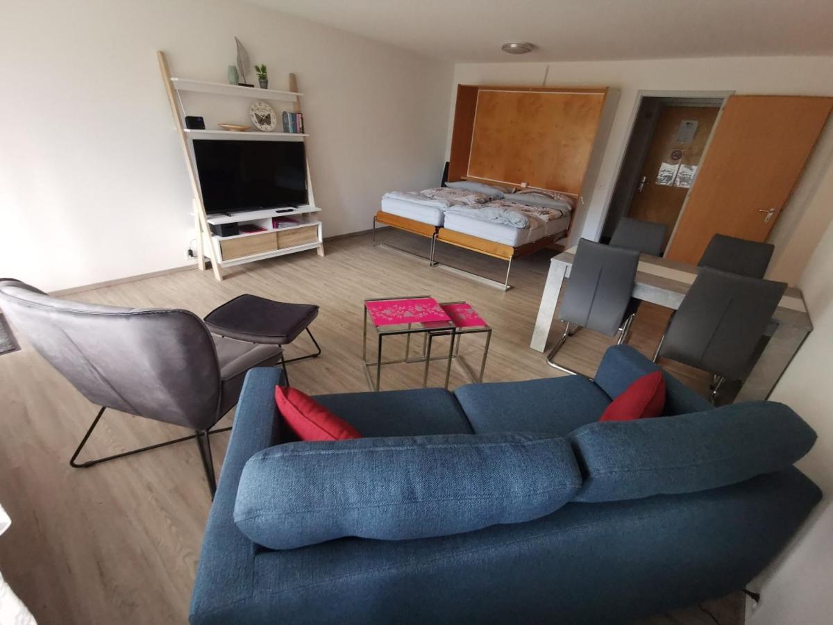 Apartments Haus Quelle Leukerbad Luaran gambar
