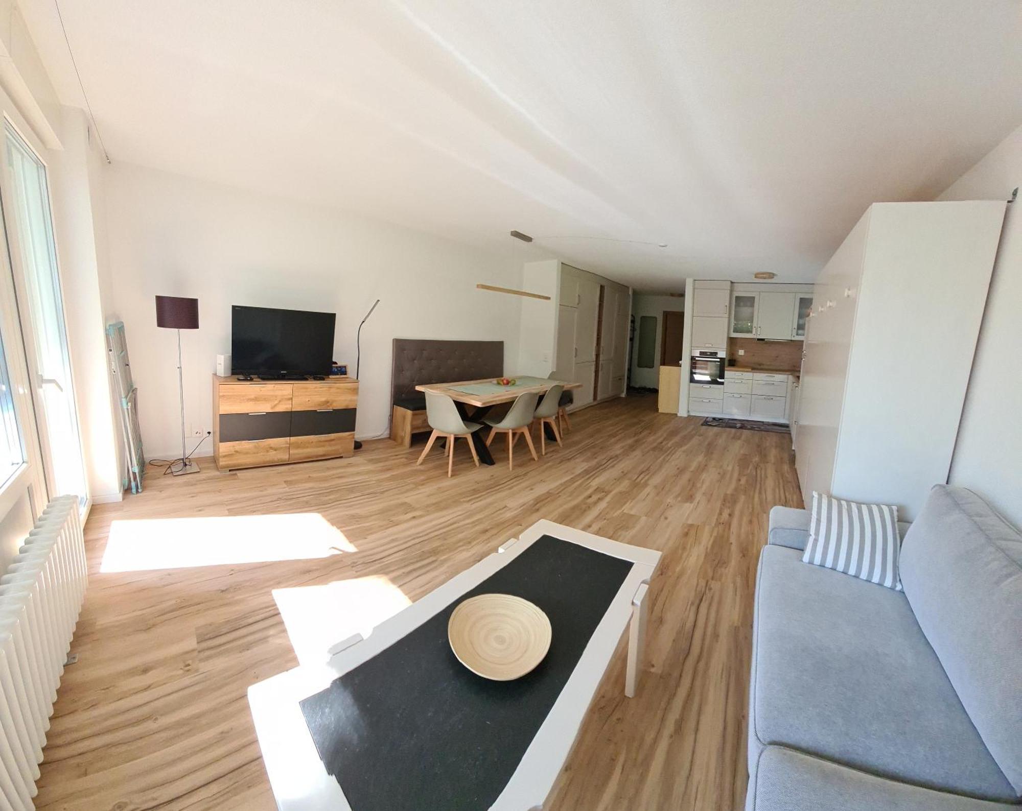 Apartments Haus Quelle Leukerbad Luaran gambar