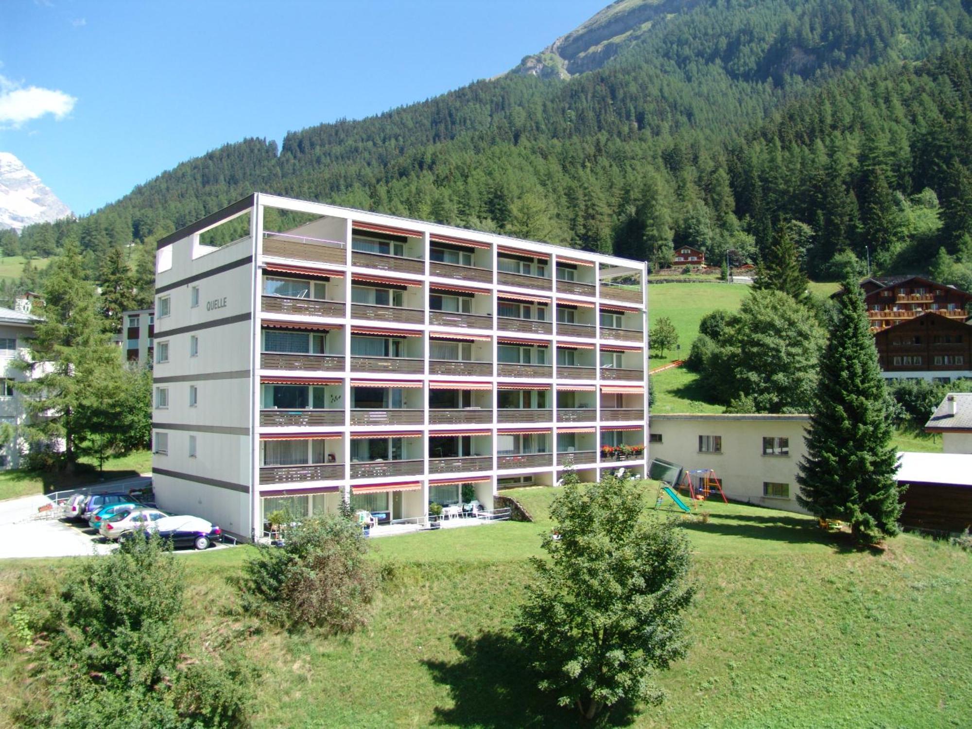 Apartments Haus Quelle Leukerbad Luaran gambar